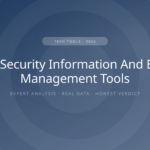 best security information and event management tools