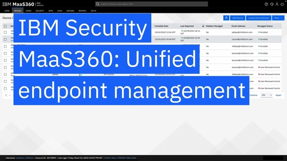 IBM MaaS360 AI and Compliance Features