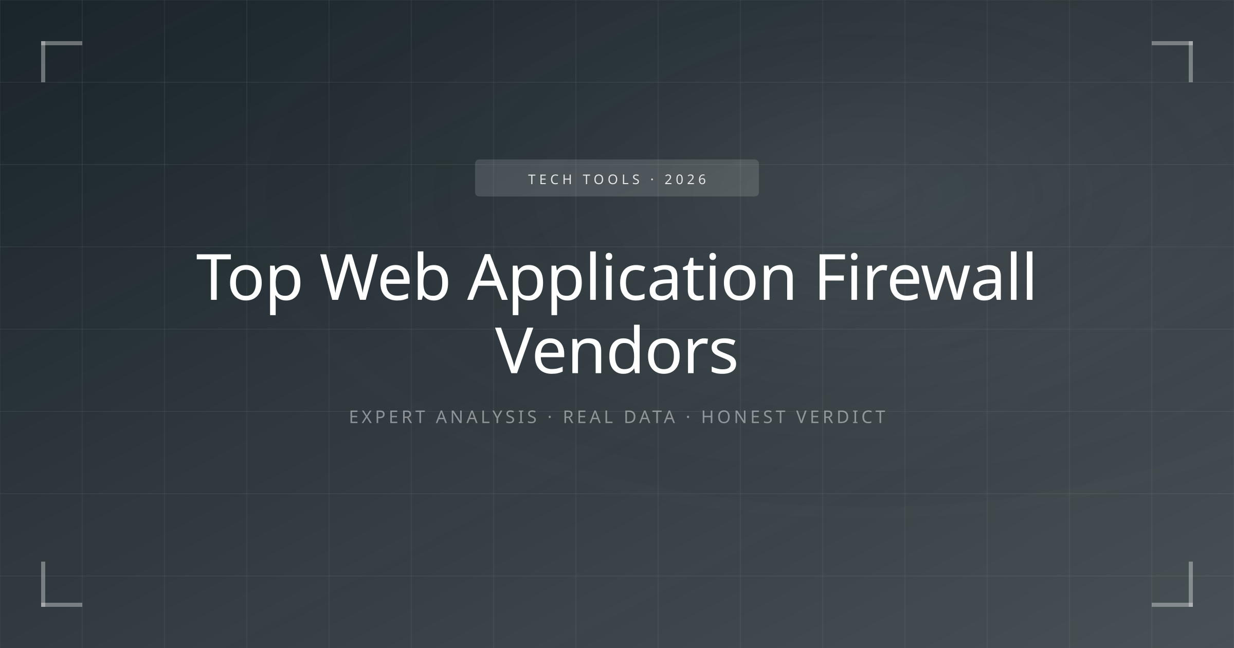 top web application firewall vendors